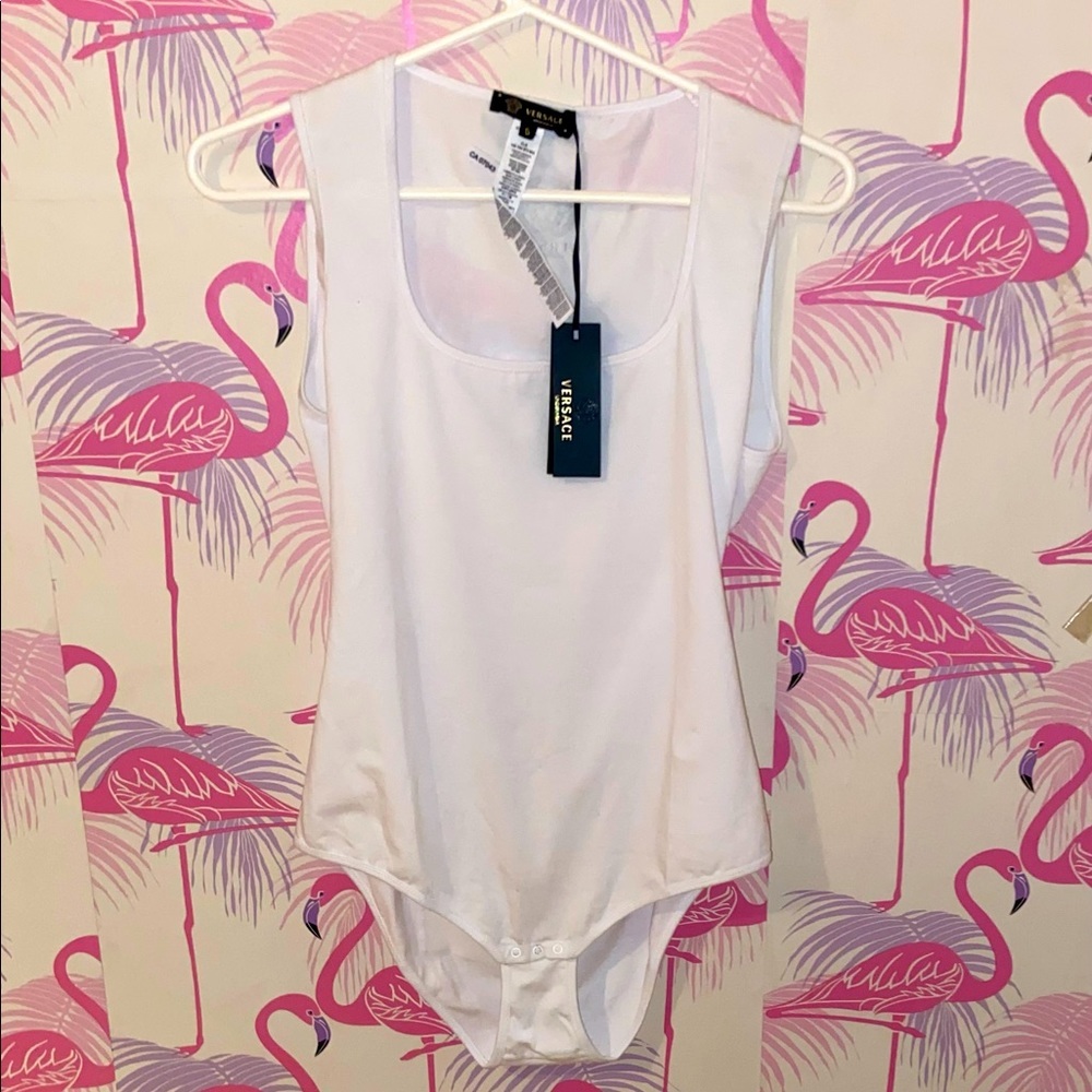 Authentic Versace one-piece cotton bodysuit size 5